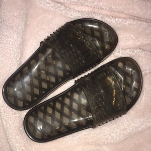 FENTY PUMA SLIDES SZ5 black/smoke